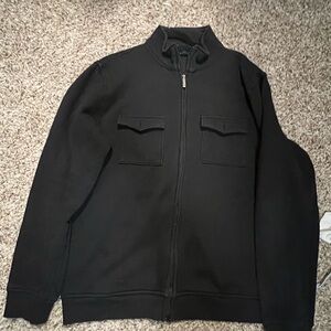 Van Heusen Black Studio Jacket Men